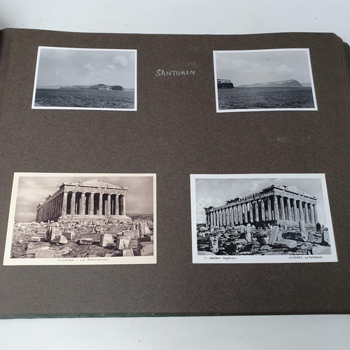 329 - A photograph and scrap album, Rome, Amsterdam and others, circa 1935