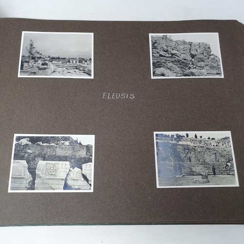 329 - A photograph and scrap album, Rome, Amsterdam and others, circa 1935