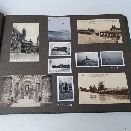 329 - A photograph and scrap album, Rome, Amsterdam and others, circa 1935