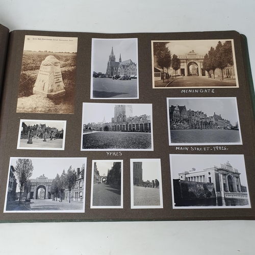 329 - A photograph and scrap album, Rome, Amsterdam and others, circa 1935