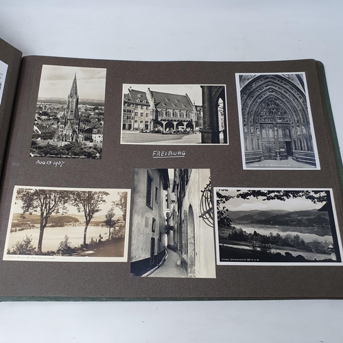 329 - A photograph and scrap album, Rome, Amsterdam and others, circa 1935