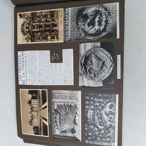 329 - A photograph and scrap album, Rome, Amsterdam and others, circa 1935