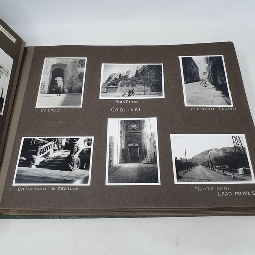 329 - A photograph and scrap album, Rome, Amsterdam and others, circa 1935