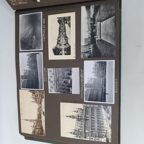 329 - A photograph and scrap album, Rome, Amsterdam and others, circa 1935