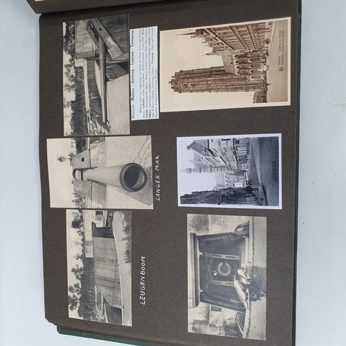 329 - A photograph and scrap album, Rome, Amsterdam and others, circa 1935