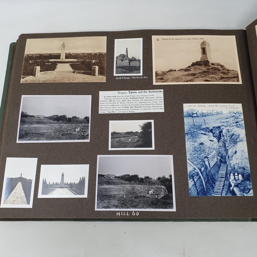 329 - A photograph and scrap album, Rome, Amsterdam and others, circa 1935