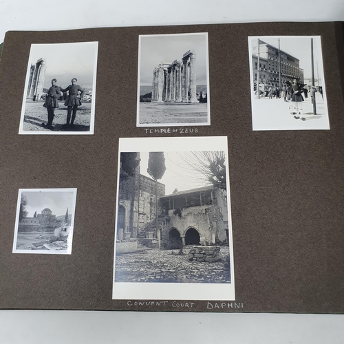 329 - A photograph and scrap album, Rome, Amsterdam and others, circa 1935