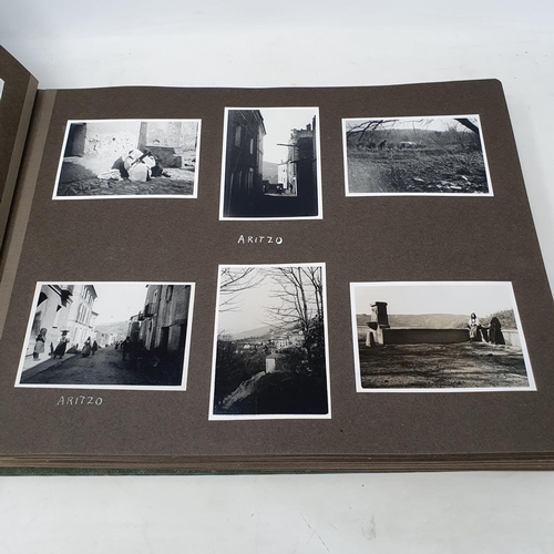 329 - A photograph and scrap album, Rome, Amsterdam and others, circa 1935