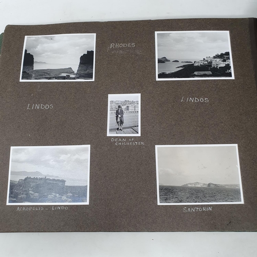 329 - A photograph and scrap album, Rome, Amsterdam and others, circa 1935