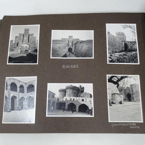 329 - A photograph and scrap album, Rome, Amsterdam and others, circa 1935