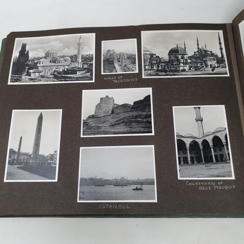 329 - A photograph and scrap album, Rome, Amsterdam and others, circa 1935