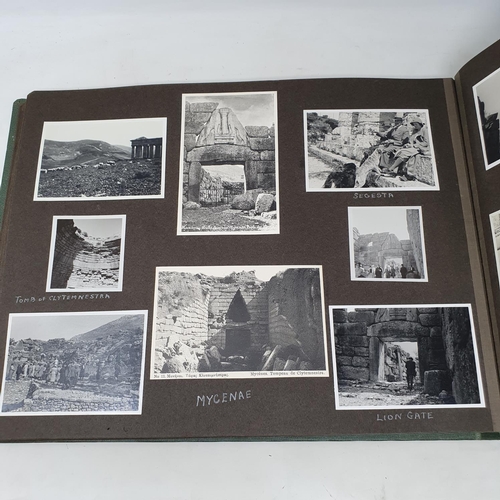 329 - A photograph and scrap album, Rome, Amsterdam and others, circa 1935