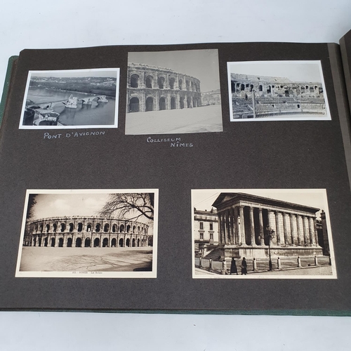 329 - A photograph and scrap album, Rome, Amsterdam and others, circa 1935