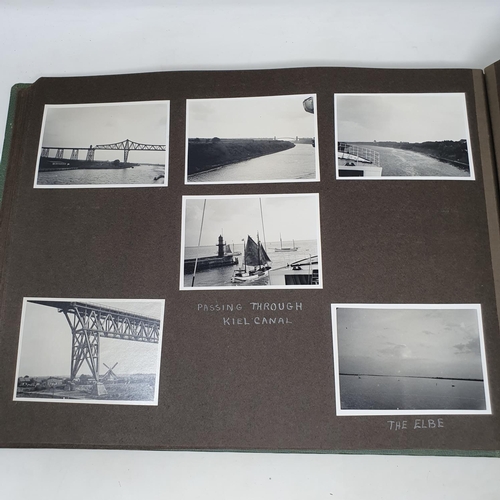 329 - A photograph and scrap album, Rome, Amsterdam and others, circa 1935