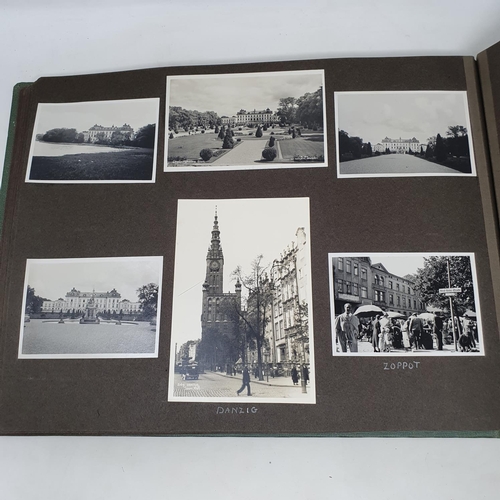 329 - A photograph and scrap album, Rome, Amsterdam and others, circa 1935