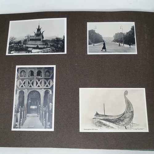 329 - A photograph and scrap album, Rome, Amsterdam and others, circa 1935