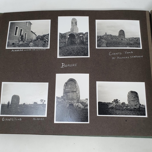 329 - A photograph and scrap album, Rome, Amsterdam and others, circa 1935