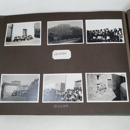 329 - A photograph and scrap album, Rome, Amsterdam and others, circa 1935