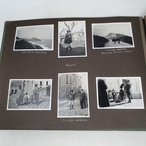 329 - A photograph and scrap album, Rome, Amsterdam and others, circa 1935