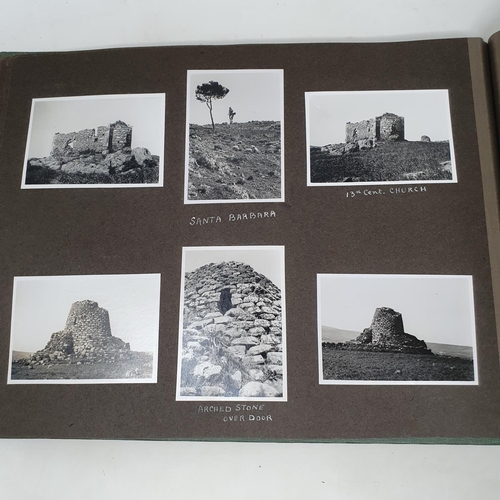 329 - A photograph and scrap album, Rome, Amsterdam and others, circa 1935