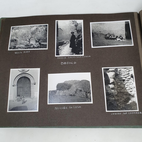 329 - A photograph and scrap album, Rome, Amsterdam and others, circa 1935