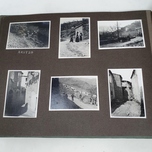 329 - A photograph and scrap album, Rome, Amsterdam and others, circa 1935