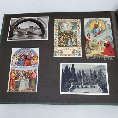 329 - A photograph and scrap album, Rome, Amsterdam and others, circa 1935