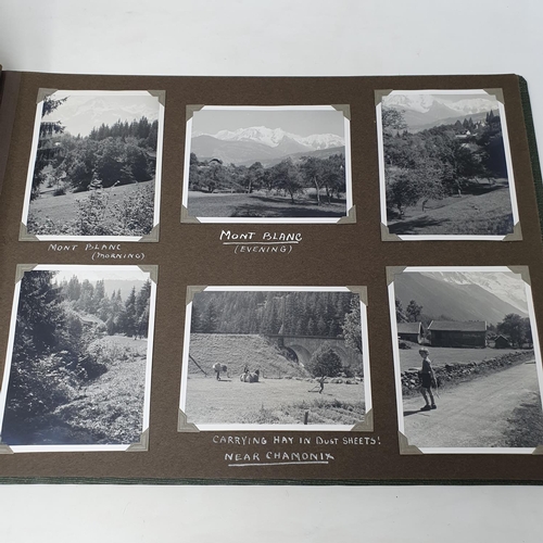 330 - A photograph and scrap album, Scotland and France 1939