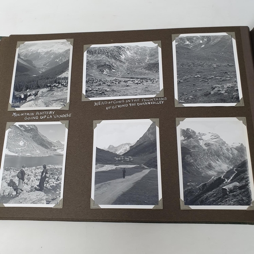 330 - A photograph and scrap album, Scotland and France 1939