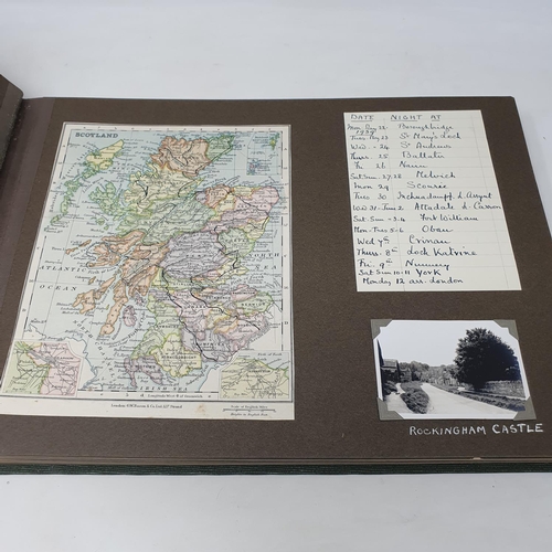 330 - A photograph and scrap album, Scotland and France 1939