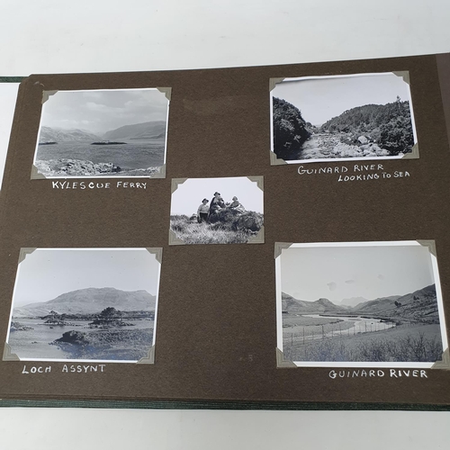 330 - A photograph and scrap album, Scotland and France 1939