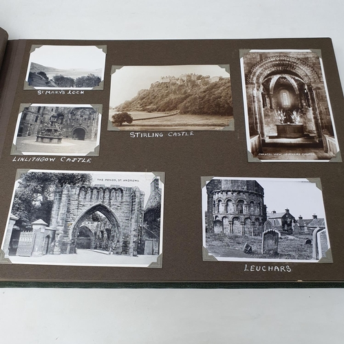 330 - A photograph and scrap album, Scotland and France 1939