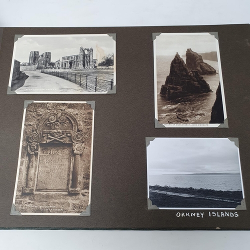 330 - A photograph and scrap album, Scotland and France 1939