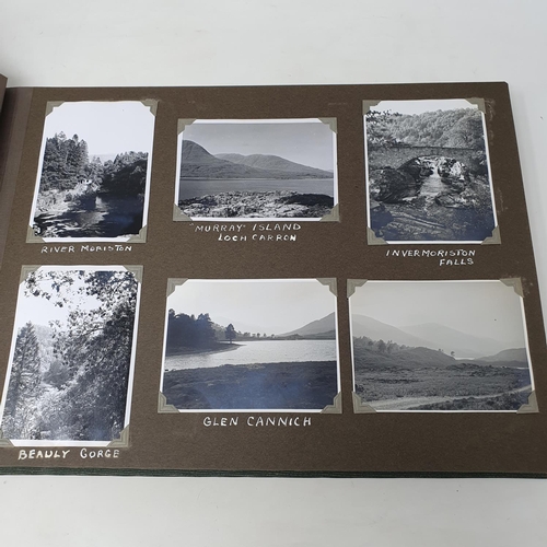 330 - A photograph and scrap album, Scotland and France 1939