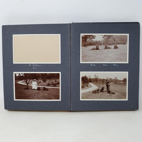 331 - A photograph and scrap album, the Lake District and the Naval Review at Spithead