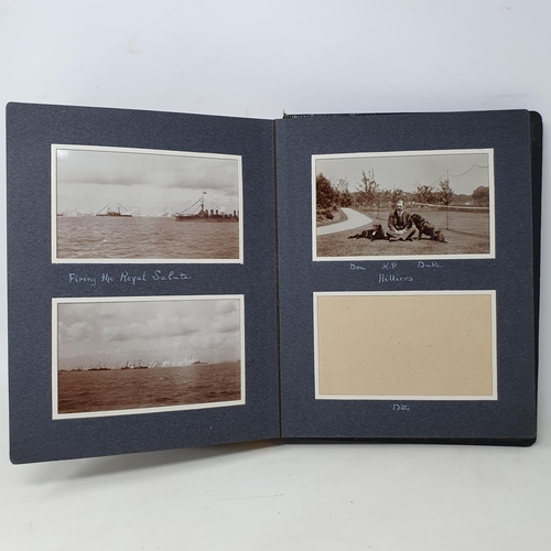 331 - A photograph and scrap album, the Lake District and the Naval Review at Spithead