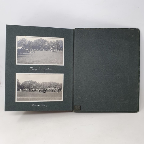 333 - A photograph and scrap album, India, three volumes, Volume 1 dated November 28th 1913