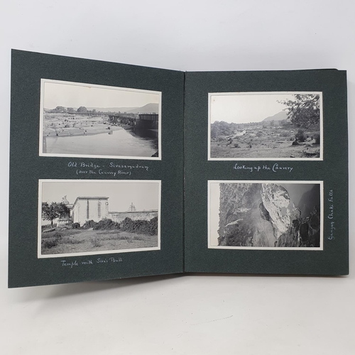 333 - A photograph and scrap album, India, three volumes, Volume 1 dated November 28th 1913