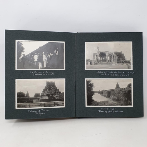 333 - A photograph and scrap album, India, three volumes, Volume 1 dated November 28th 1913