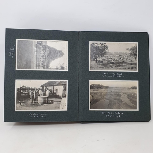 333 - A photograph and scrap album, India, three volumes, Volume 1 dated November 28th 1913