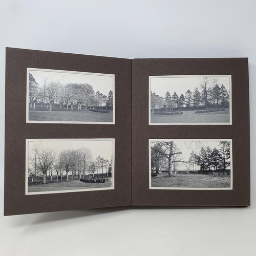 336 - A photograph and scrap album, country estate life