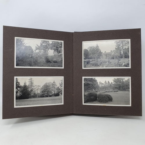 336 - A photograph and scrap album, country estate life