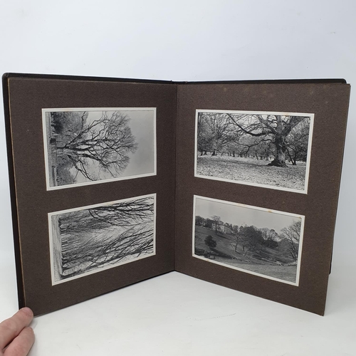 336 - A photograph and scrap album, country estate life