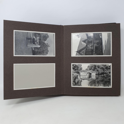 336 - A photograph and scrap album, country estate life