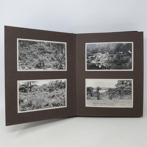 336 - A photograph and scrap album, country estate life