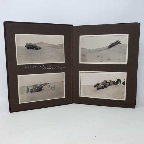 339 - A photograph and scrap album, Algeria, 1928