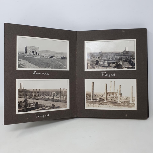 339 - A photograph and scrap album, Algeria, 1928