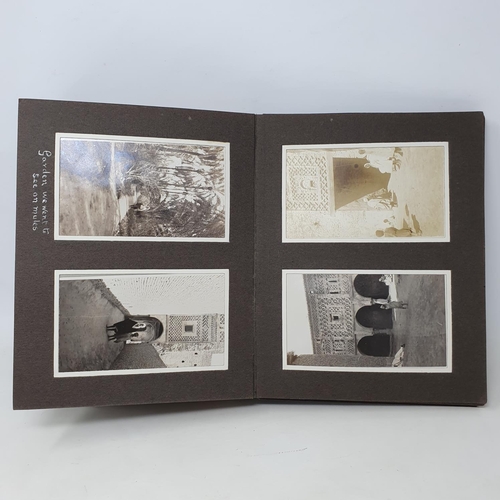 340 - A photograph and scrap album, Tunisia and the Sahara, 1928