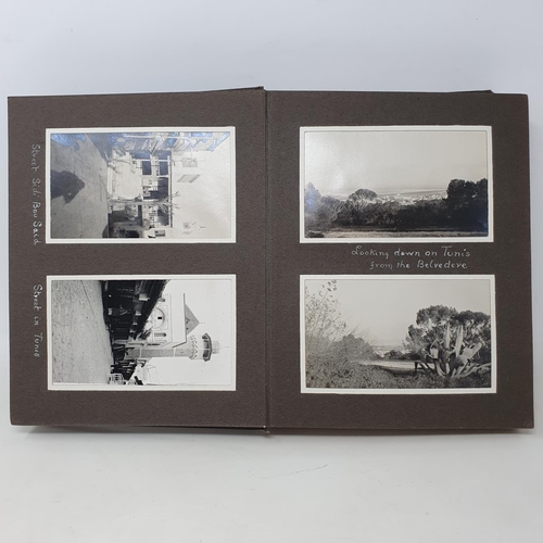 340 - A photograph and scrap album, Tunisia and the Sahara, 1928