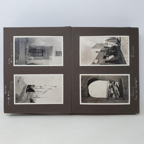 340 - A photograph and scrap album, Tunisia and the Sahara, 1928